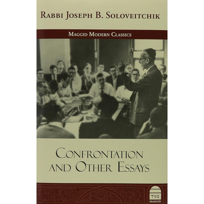 Confrontation and Other Essays (Maggid World Classics) cover image