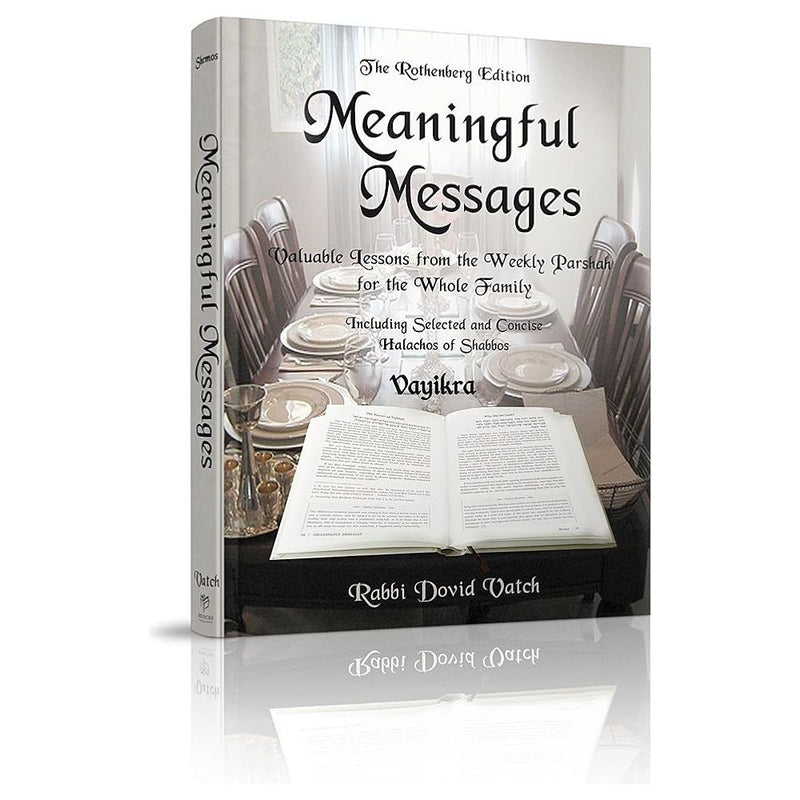 Meaningful Messages Vayikra cover image