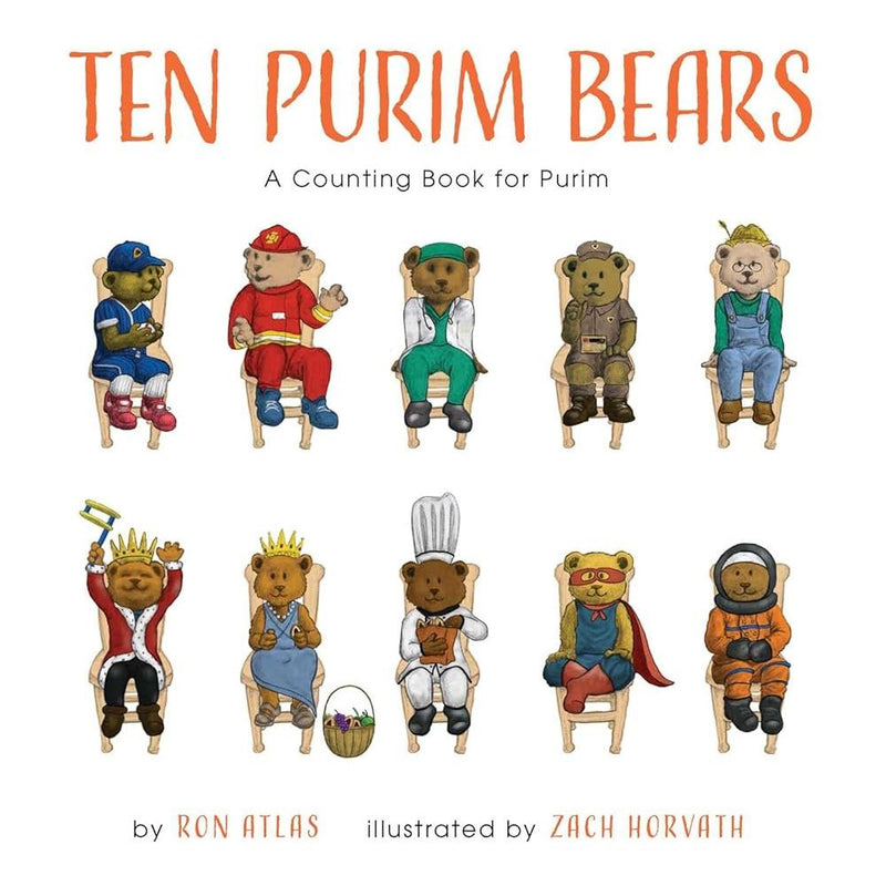 Ten Purim Bears: A Counting Book for Purim cover image