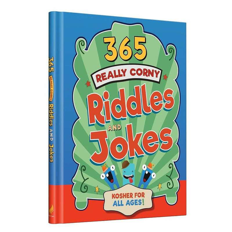 365 Really Corny Riddles and Jokes: Kosher Jokes for All Ages! cover image