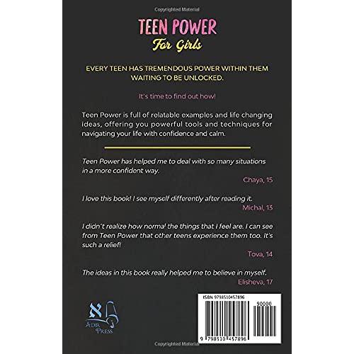 Teen Power for girls: 9 Secrets to Confidence and Success