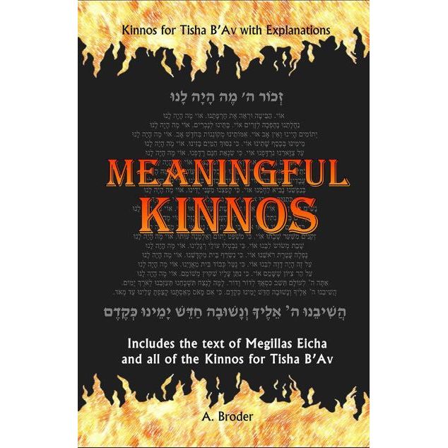 Meaningful Kinnos Tisha B'Av Kinnos with Explanations By A. Broder