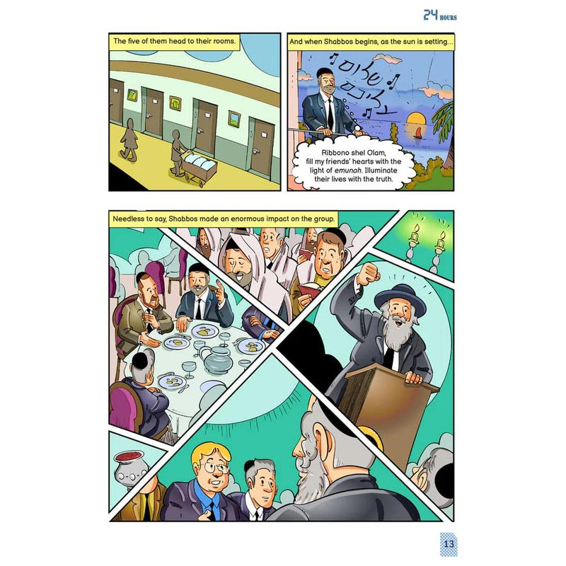 24 Hours Volume 1 A Comics Book by Avraham Ohayon Ages 8-12 years old