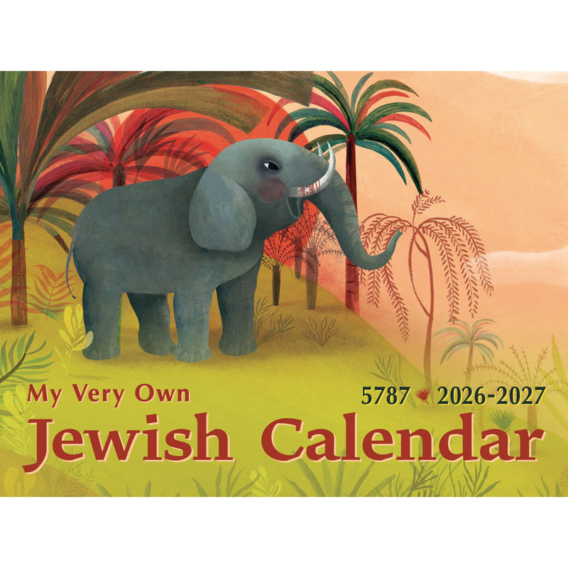 5787 My Very Own Jewish Wall Calendar 2026-2027 Text By Tami Lehman-Wilzig