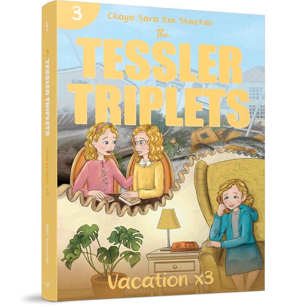 The Tessler Triplets: Vacation x3 cover image