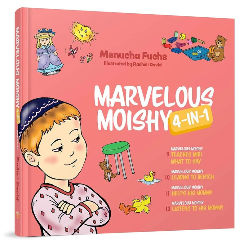 Marvelous Moishy 4 in 1 (books 9-12) cover image