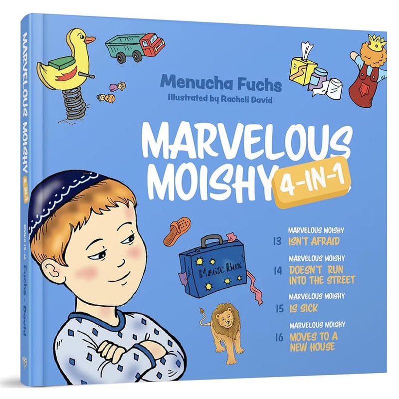 Marvelous Moishy 4 in 1 (books 13-16) cover image