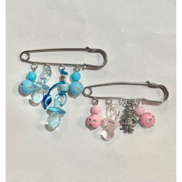 Baby Girl and Baby Boy Stroller Newborn Pin