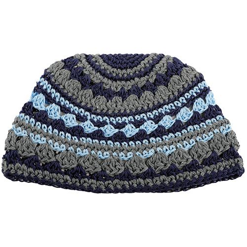 Frik Crochet Kippah 10.24" Special knit Hand Made Yarmulke  Made in Israel