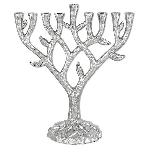 Chanukah Menorah Textured Tree of Life