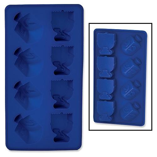 Chanukah Silicone Menorah and Dreidel Mold