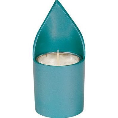 Anodize Memorial Candle Holder Turquoise ()