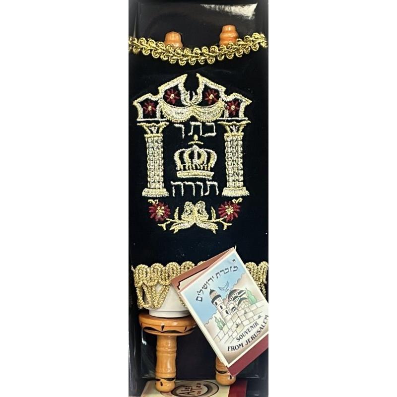 Miniature Children's Full Torah The Scroll Five Books of Moses Replica 7" Great for Classroom
