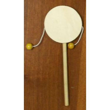 Do It Yourself Purim Wooden Gragger to Decorate Lolly-pop Style 7"