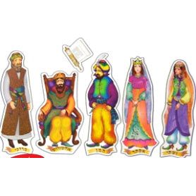 Purim Megilah Story - Printed on Durable Plastic