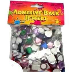 Self Adhesive Gemstones 0.5" Great for School Projects!
