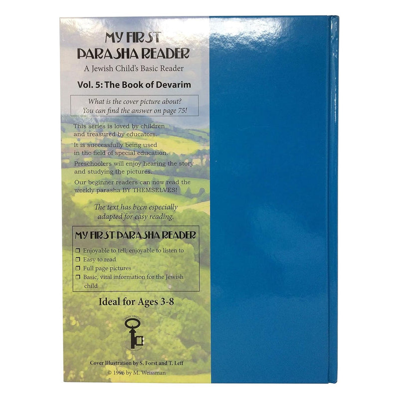 My First Parsha Reader - The Book of Devarim By Rabbi Moshe Weissman