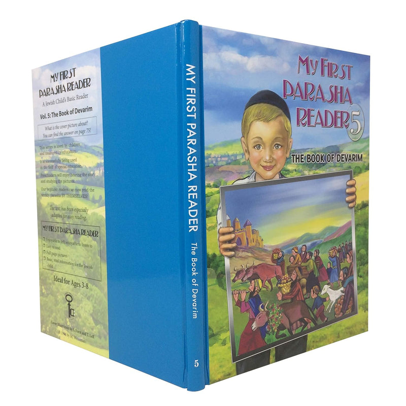 My First Parsha Reader Set of 5 Volumes By Rabbi Moshe Weissman