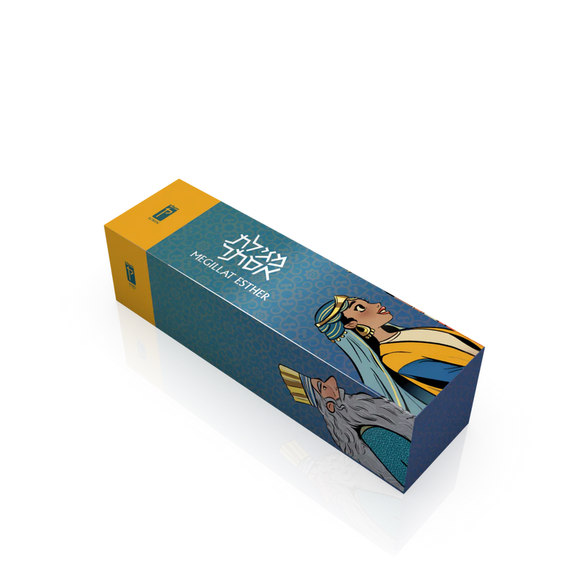 The Koren Illustrated Megillat Esther Scroll Hebrew English