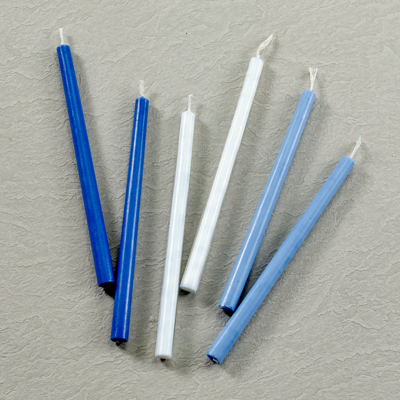 Deluxe Chanukah Candles - Assorted Colors Available candles