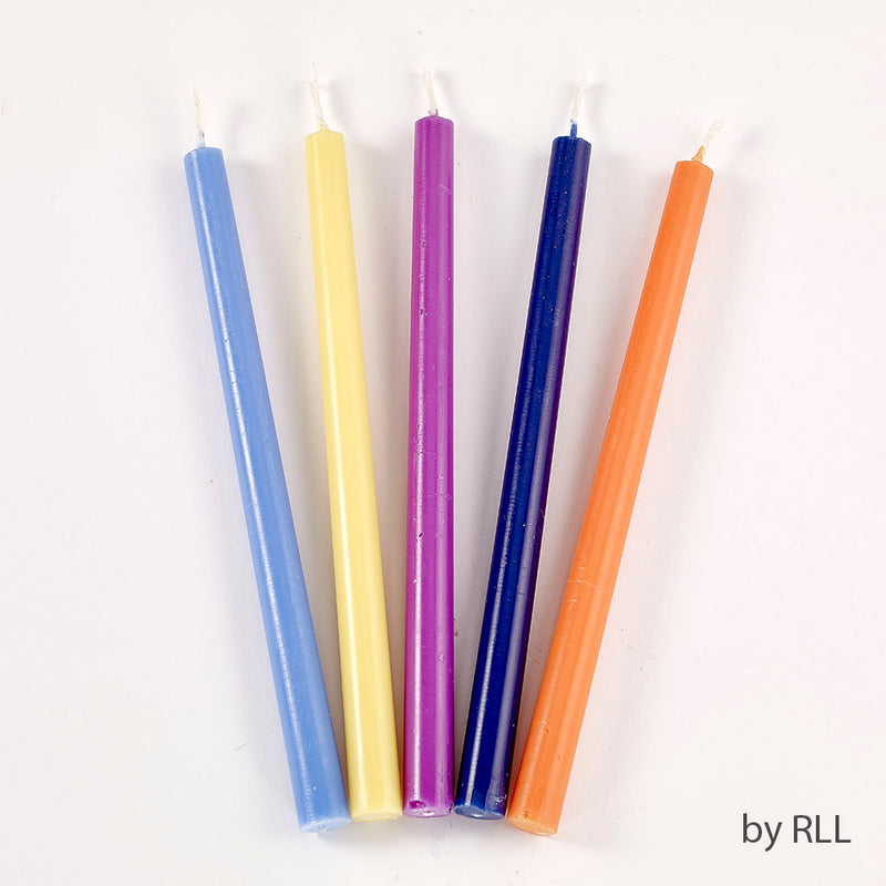 Deluxe Chanukah Candles - Assorted Colors Available candles