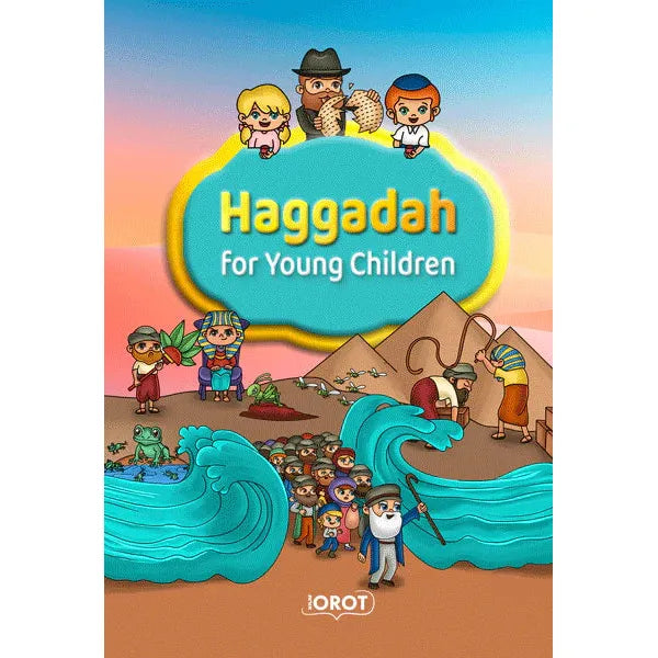 Haggadah for Young Children + Coloring Book + Sticker Puzzle  Board Book
