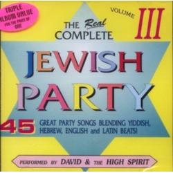 The Real Complete Jewish Party Volume 3 Music CD
