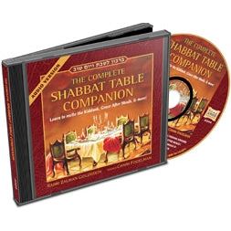 The Complete SHABBAT TABLE Companion Music Prayer CD