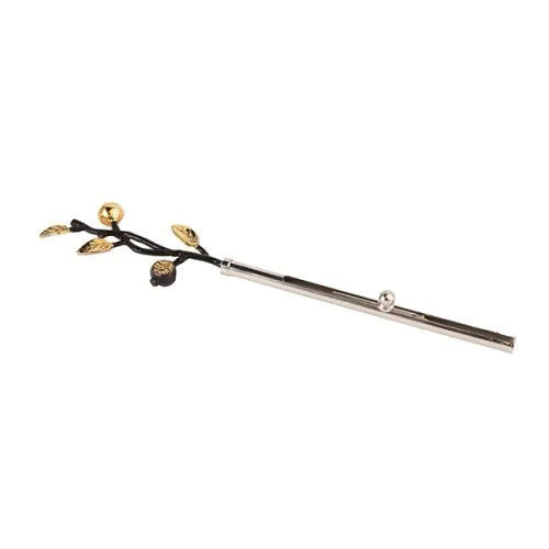 Pomegranate Branch Designer Steel Candle Lighter  Made in Israel by Emanuel