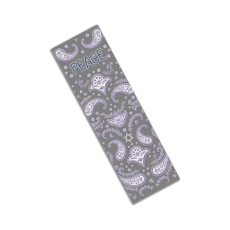 Peace Shalom Judaic Car Mezuzah Traveler's Mezuzah by Mickie Caspi 0.5" × 2.5"