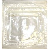 Clear Plastic Tallit / Tefillin Bags with Zipper