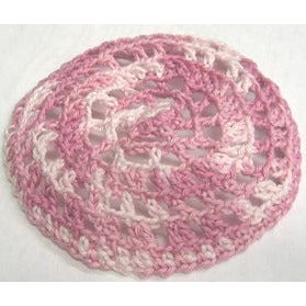 Ladies Designer Crochet Lace Kippah Hair Covering for Women Hand Made - Design may vary