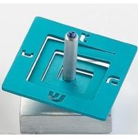Square Spiral Draydel on Stand By Adi Sidler Available in 3 Colors