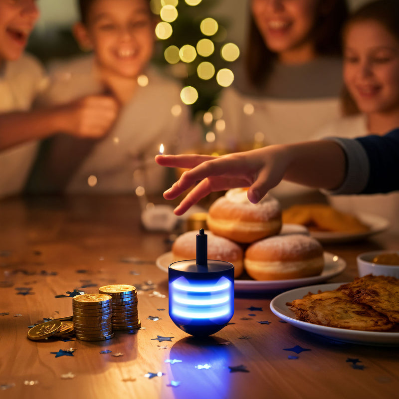 Colorwave™ Light Up Dreidel With Color Changing Lights
