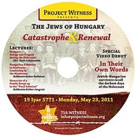 Project Witness DVD - Catastrophe & Renewal: Jews of Hungary