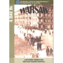DVD A Day in Warsaw A Restored Yiddish Film New English Subtitles