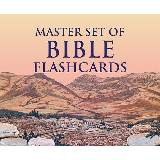 Master Set of Bible Flashcards Set of 335 cards