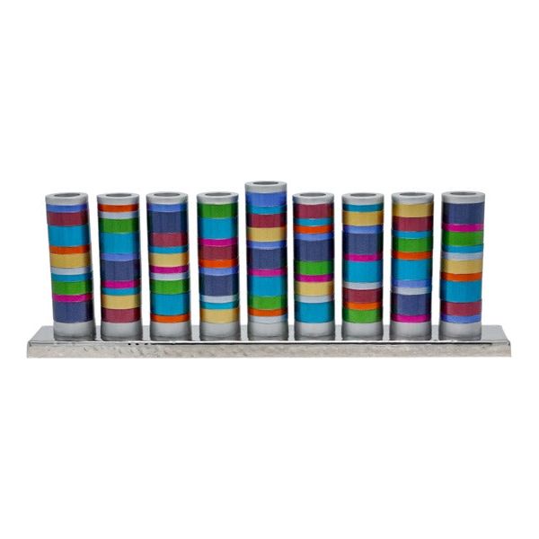 20% off Emanuel Aluminum Chanukah Menorah Full Rings 4 designs available