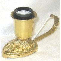 Traditional Electric Brass Yahrzeit / Memorial Light / Lamp Design may very