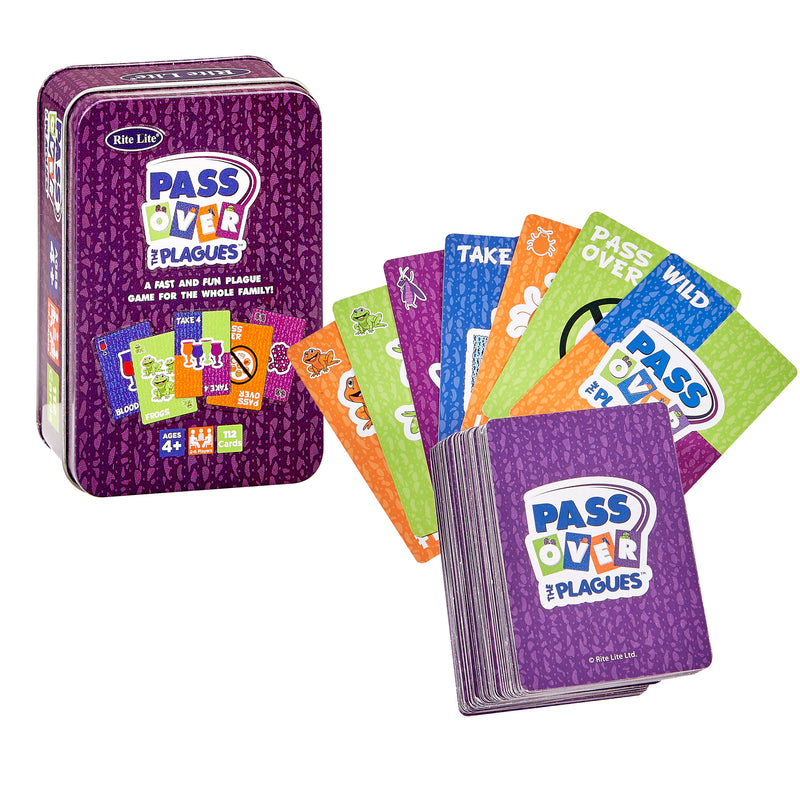 Pass Over The Plagues™ Jewish Passover Card Game
