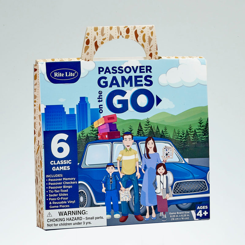 6 Passover Games On The Go Great for Traveling! Lightweight and Compact