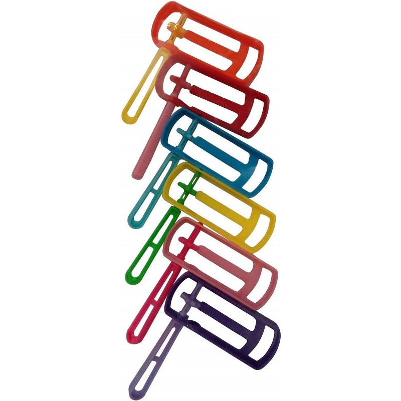 Traditional Purim Plastic Gragger 4.3" long (quantity discount)