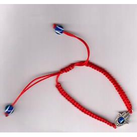 Drawstring Hamsa Bracelet - Rainbow or Red