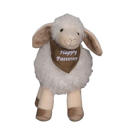 New for Passover Stuffed Lamb Toy 8"