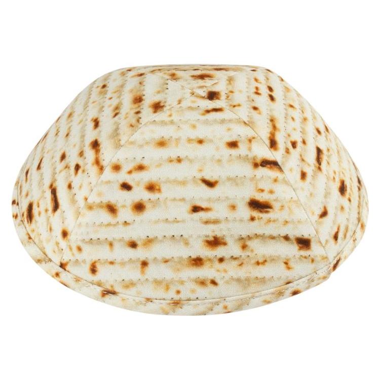 Designer Matzah Passover Yarmulka 100% Cotton Kippah A Bestseller