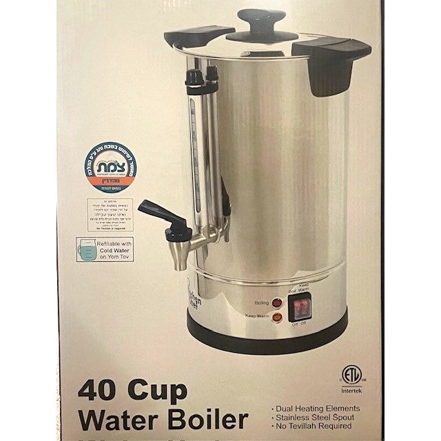 New 2025 Kitchen Chief 40 Cups Electric Urn Hot Pot for Instant Hot Water Toiveled 120V