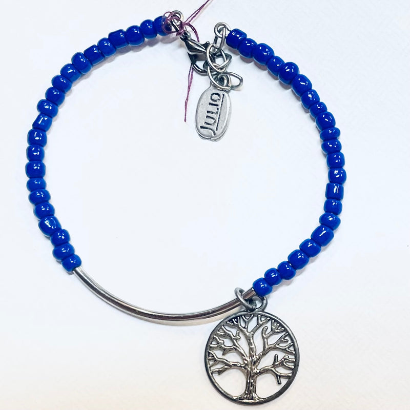 Tree of Life 925 Sterling Silver Artisan Bangle Bracelet