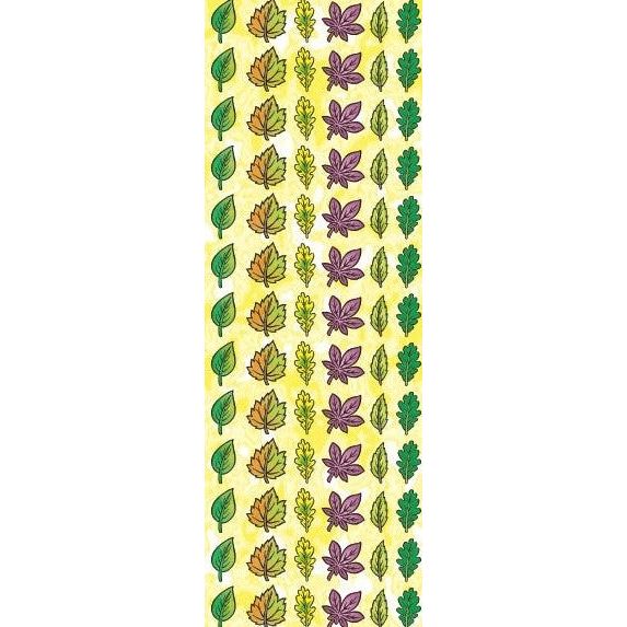 Assorted Leaf Die-cut Stickers Set of 390