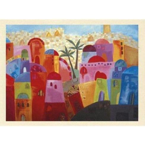 The View from the Wall By Neta Levi Jewish New Year - Shana Tova Cards - Box of 10 with Envelopes