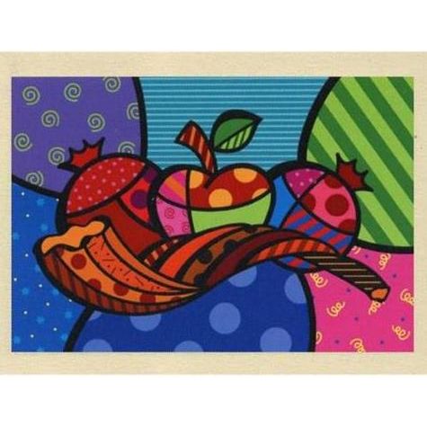 Holiday Tradition. By Ilana Landau Jewish New Year Cards - Set of 10 with envelopes